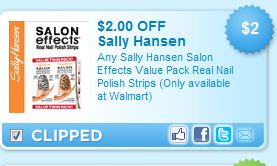 Sally Hansen Nail Salon Effects Printable Coupon – Stocking Stuffer