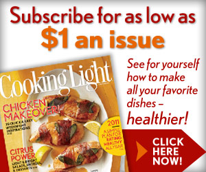 Cooking Light Magazine 