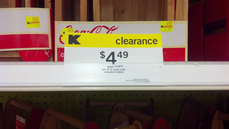 Patio and Outside Kmart Clearance