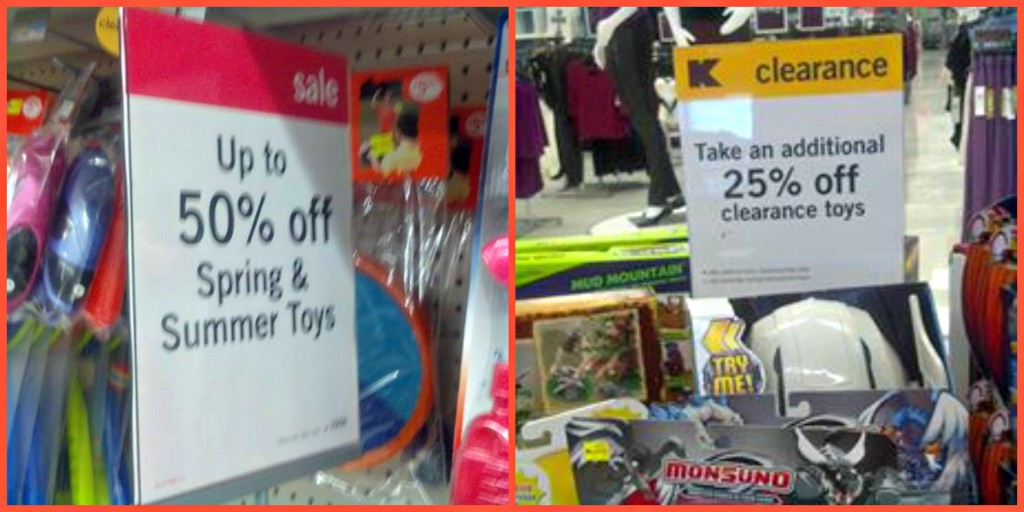 kmart Toys clearance